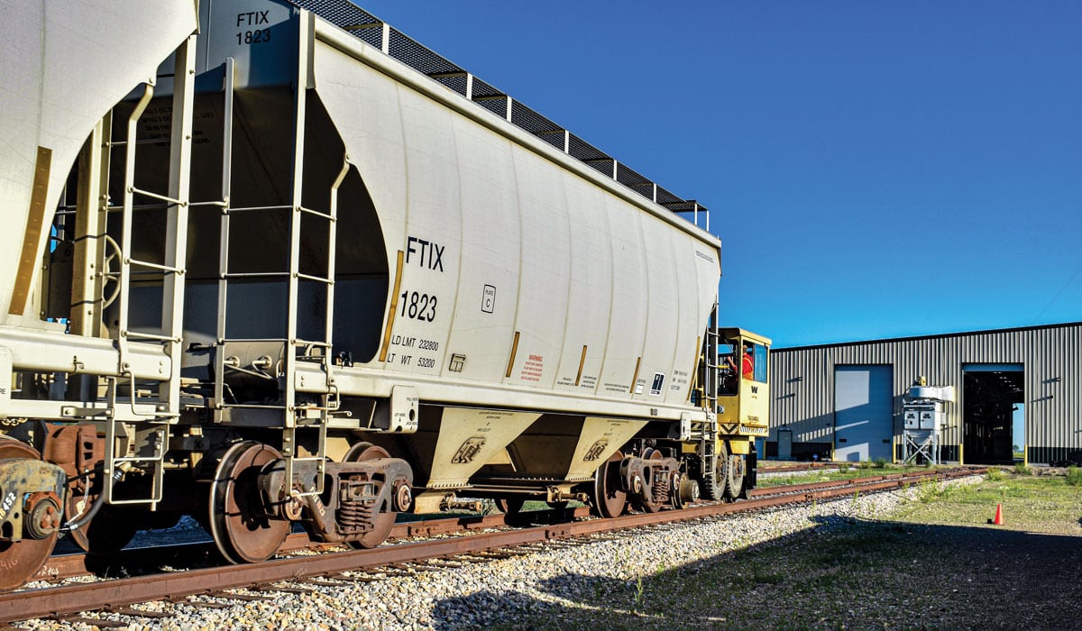 Cypress Rail, offering rail car storage at its Grand Forks facility.
