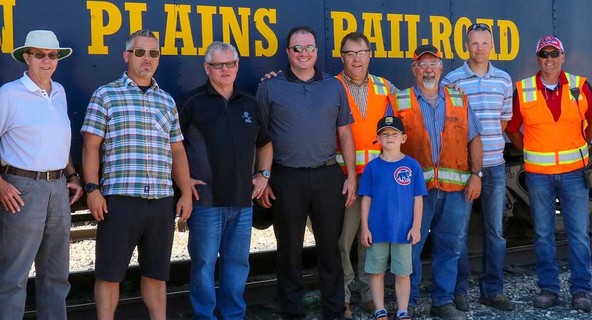 Jesse joins the BTR and NPR delegation at Manitou with NPR’s classic caboose on hand for a railway tour, August 2015.