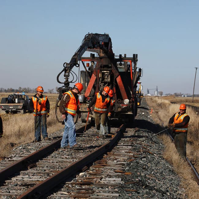 NPR working hard to continue to upgrade the branch lines off the primary Northern Plains network, which will serve customers well for years to come.
